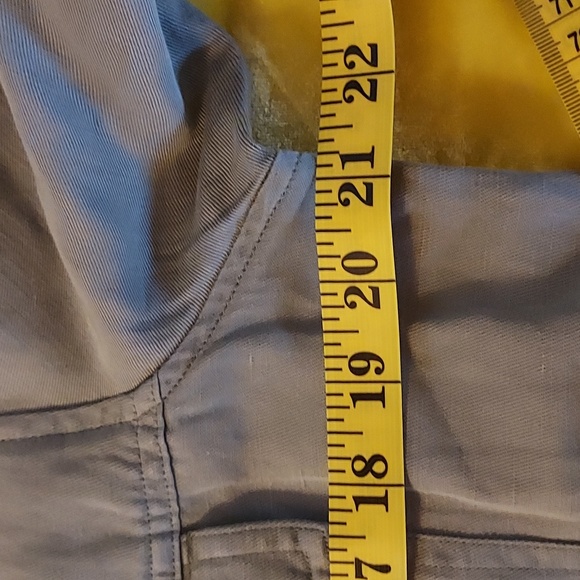 Rails Women's Sage Collins Jacket Militay Tencel Linen Zipper Snaps Draw… - Picture 11 of 11